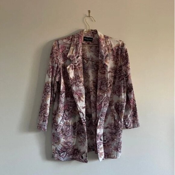 Christian Jacques Paris Floral Blazer – Free Size - Picture 8 of 10